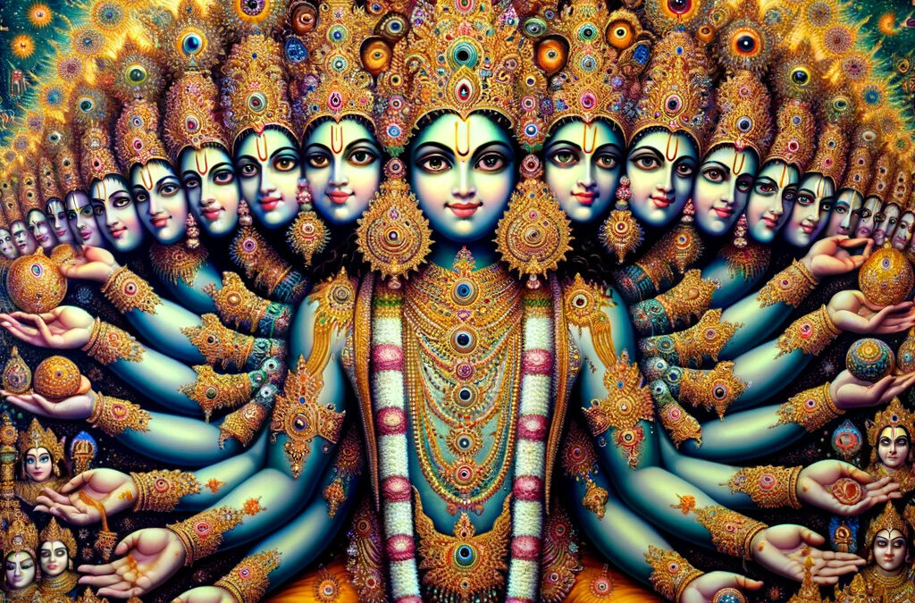 Chapter 11: Experience the Divine: Krishna’s Awe-Inspiring Vishwaroopa Revelation: 11.9 to 11.15