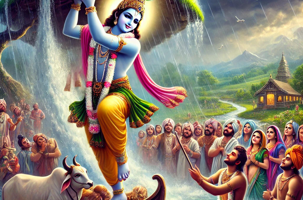 Chapter 11: Experience Divine Love: Krishna Govardhan Leela Unveiled : 11.32 to 11.37